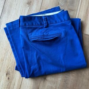 Lands' End Royal Blue Pants with Classic Waistband size 12